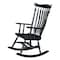 International Concepts Solid Wood Rocker, Antique Black R37-120 - alternate 5